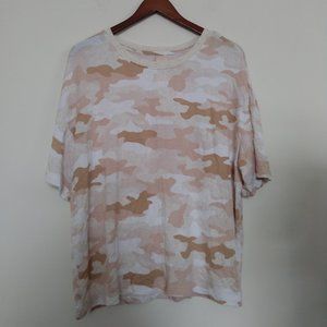 Secret Treasures Camo Lounge Top